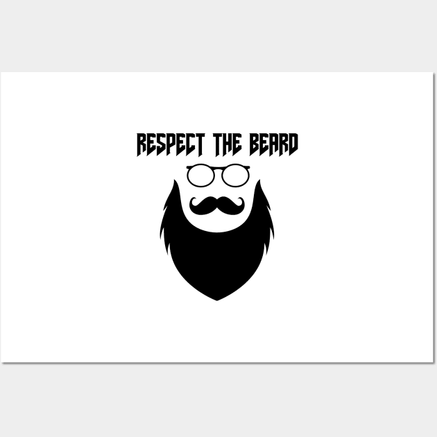 Respect The Beard Wall Art by Jitesh Kundra
